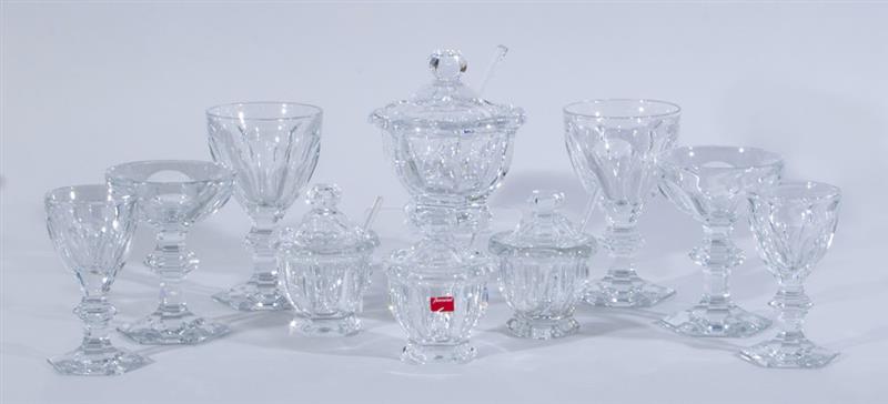 Appraisal: BACCARAT CRYSTAL SIXTY-SIX-PIECE PART TABLE SERVICE Comprising thirteen in water