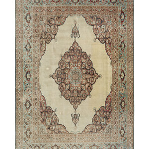 Appraisal: A Tabriz Wool Rug feet inches x feet inches