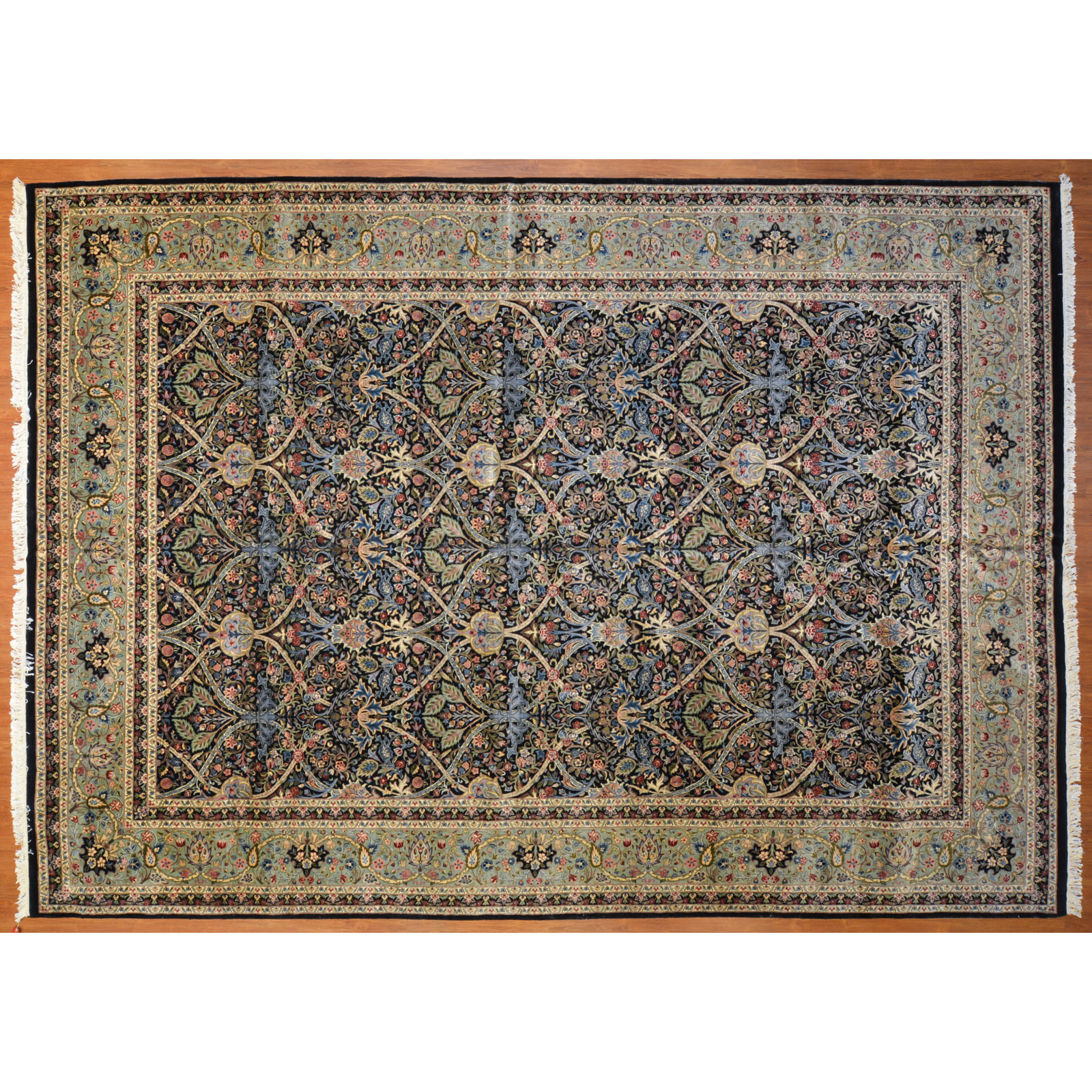 Appraisal: PAK PERSIAN DESIGN CARPET PAKISTAN X Modern hand-knotted wool pile