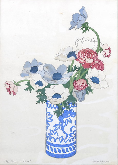 Appraisal: John Hall Thorpe British - 'The Chinese Vase'signed and titled