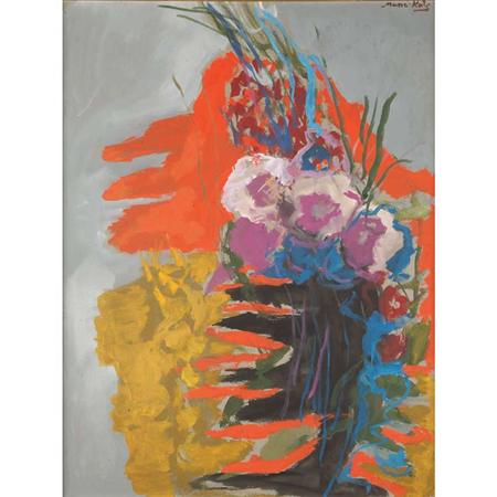 Appraisal: Mane-Katz Ukranian French - Floral Still Life Estimate -