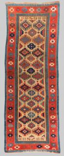 Appraisal: SOUTH CAUCASIAN RUG SOUTH CAUCASIAN RUG mid th century ft