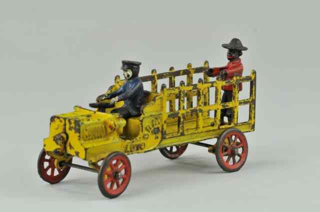 Appraisal: KENTON AUTO DRAY c cast iron painted in yellow overall