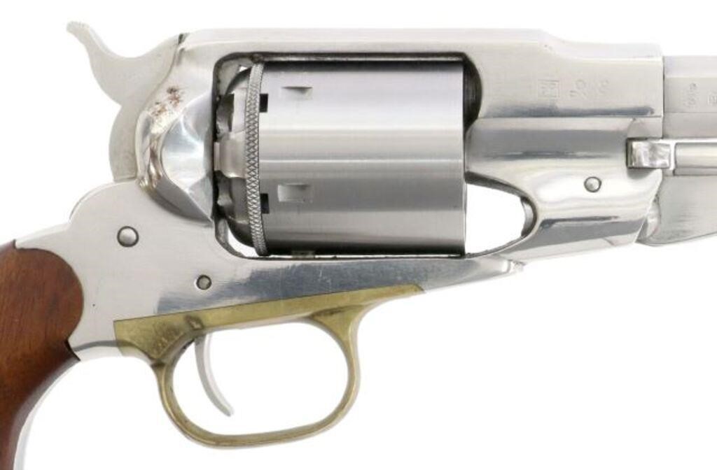 Appraisal: Pietta Remington New Model Army blackpowder revolver with conversion stainless