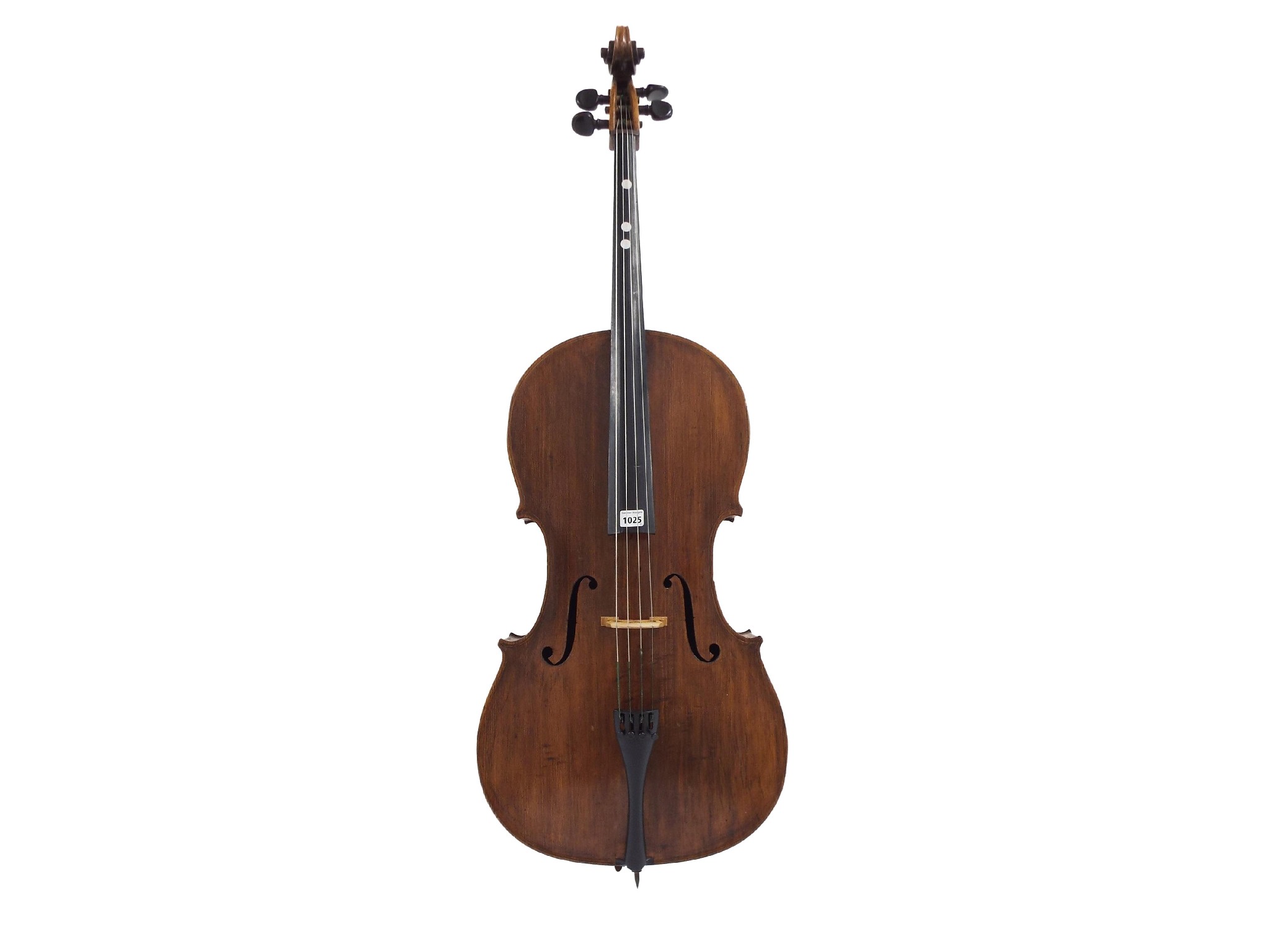 Appraisal: Late th century German violoncello cm hard case