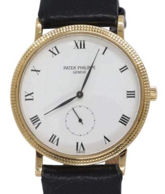 Appraisal: Gent's Swiss Patek Philippe Calatrava wristwatch kt yellow gold case