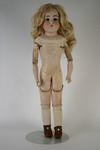 Appraisal: DOLL - bisque shoulder head attributed to Kestner and having