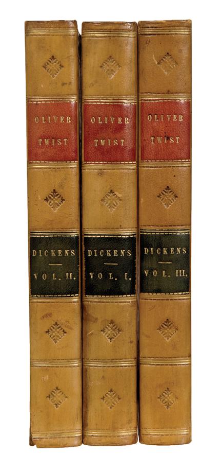 Appraisal: DICKENS Charles Oliver Twist A New Edition London Richard Bentley