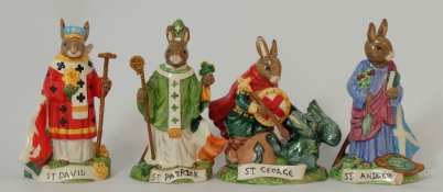 Appraisal: Royal Doulton Bunnykins St George DB St David DB St