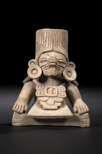 Appraisal: Zapotec Figural Urn Mexico Monte Alban IIIA Early Classic A