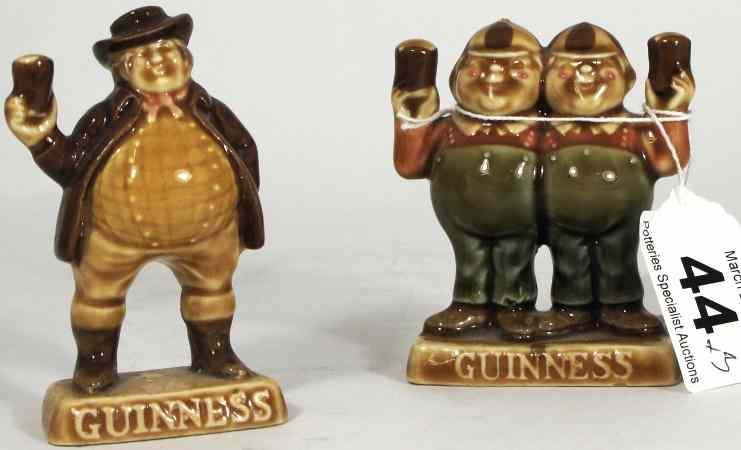 Appraisal: Wade Guiness Advertising Figures Tweedledee and Tweedledum and Tony Weller