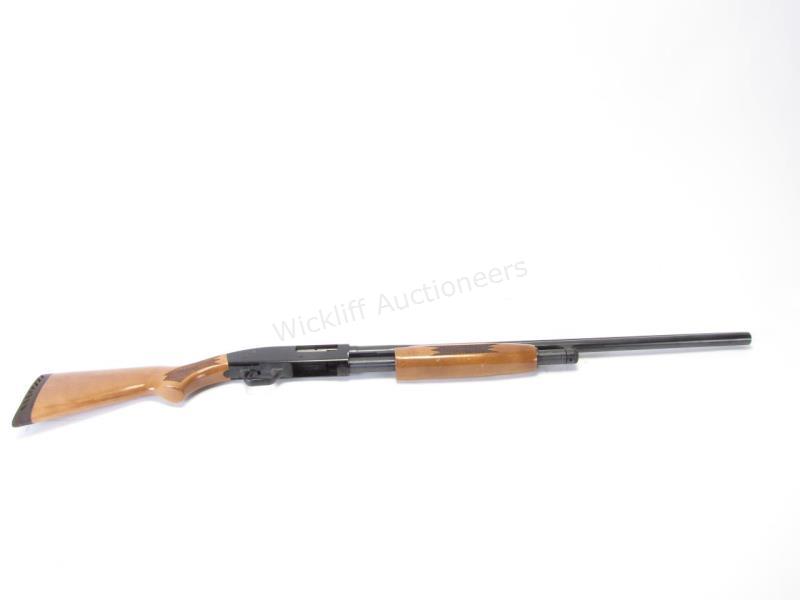 Appraisal: Mossberg Model A Slide Action Shotgun-Blued Vent Ribbed barrel Chambered