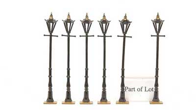 Appraisal: William Hocker - From Set - London Lampposts comprising Victorian