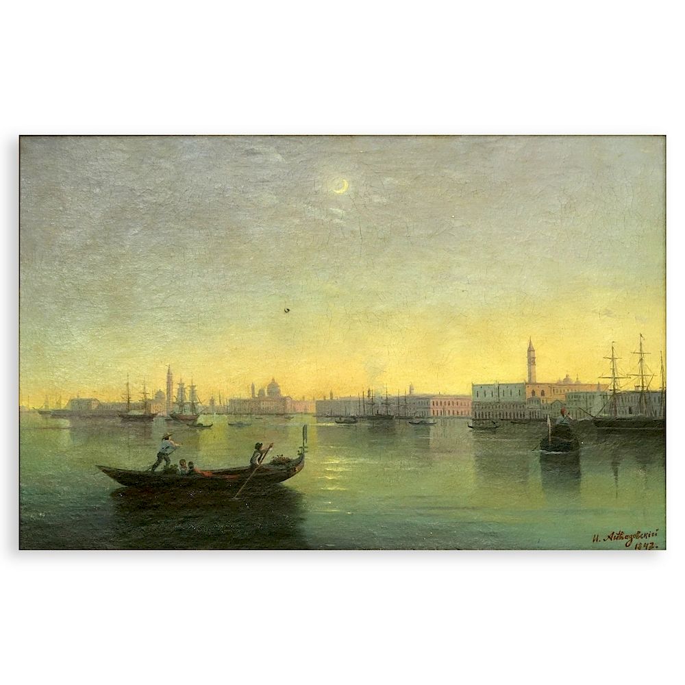 Appraisal: After Ivan Konstantinovich Aivazovsky O C After Ivan Konstantinovich Aivazovsky