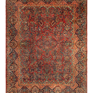 Appraisal: A Sarouk Wool Rug First Half th Century feet inches