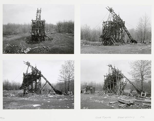 Appraisal: Bernd and Hilla Becher German Coal Tipples Goodspring Schuylkill County