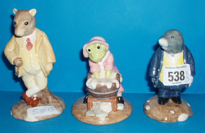 Appraisal: Figures From The Wind In The Willows Series Ratty WIW