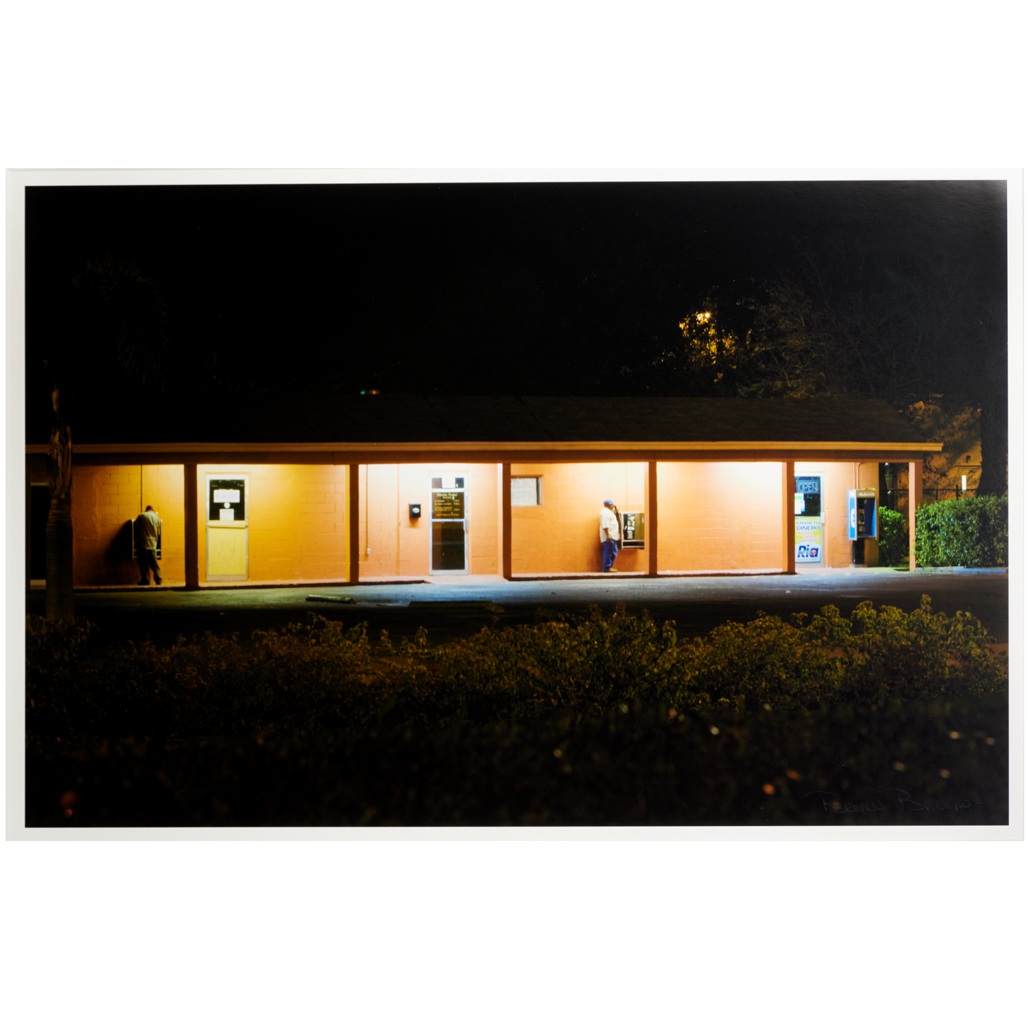 Appraisal: BRYNN BRUIJN PHOTOGRAPH Brynn Bruijn American b Evening Call pigment