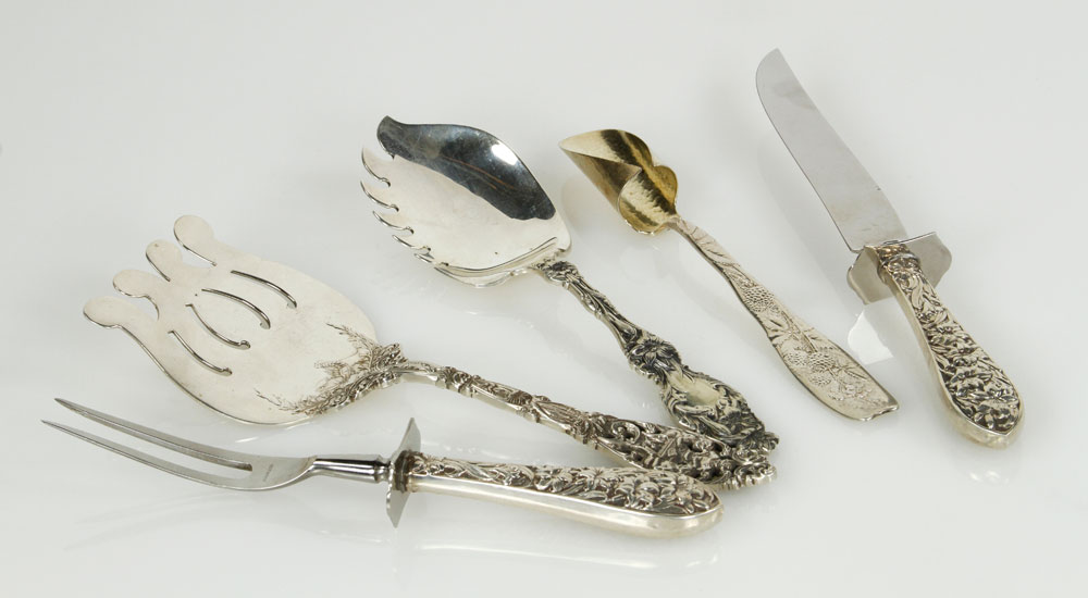 Appraisal: - Sterling Flatware Collection Collection of sterling flatware to include