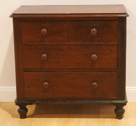 Appraisal: An Australian cedar chest of drawers cm wide cm deep