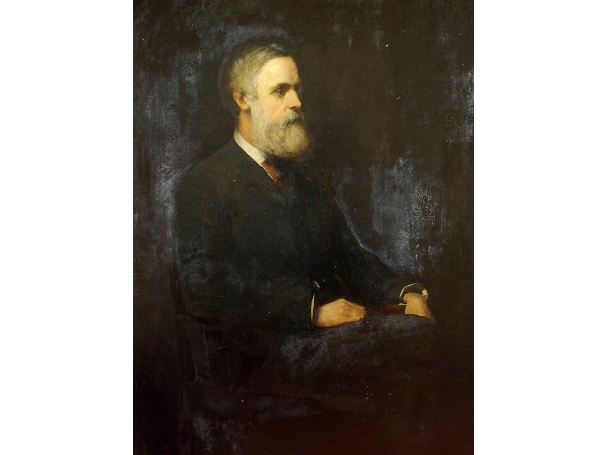 Appraisal: JAMES DICK PEDDIE Scottish Fl - PORTRAIT OF JOHN DICK