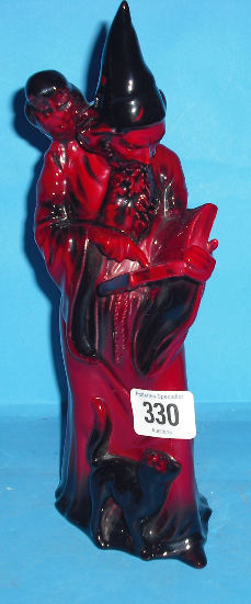 Appraisal: Royal Doulton Flambe figure The Wizard HN