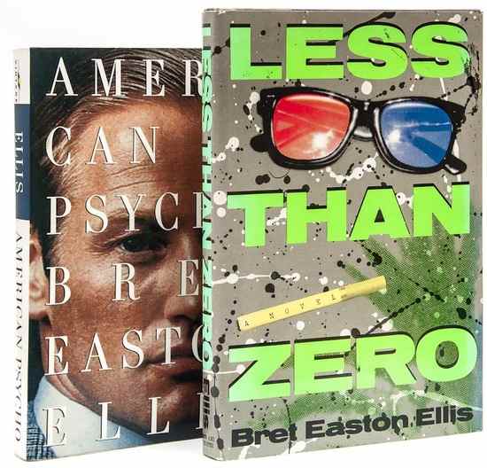 Appraisal: Ellis Bret Easton Less than Zero first edition original cloth-backed