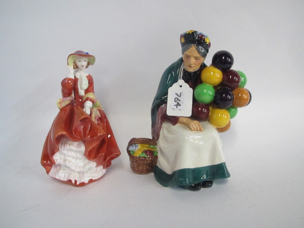 Appraisal: Two Doulton figures Top o' the Hill HN and The