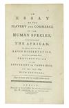 Appraisal: CLARKSON THOMAS An Essay on the Slavery and Commerce of