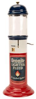 Appraisal: Oronite Cent Lighter Fluid Dispenser California Standard Oil Co ca