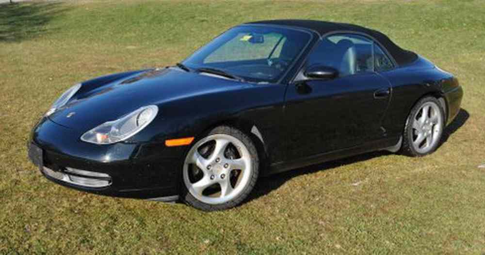 Appraisal: AUTOMOBILE - Porsche Carrera Convertible black with black leather interior