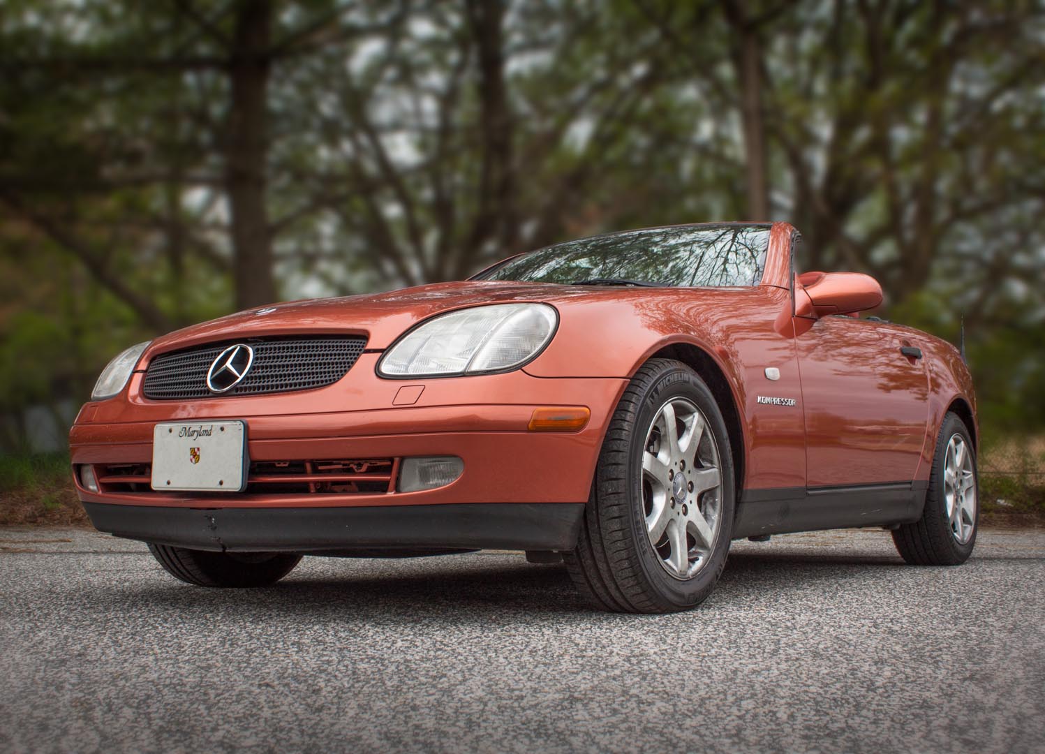 Appraisal: Mercedes Benz SLK -door roadster Kompressor with sports package miles