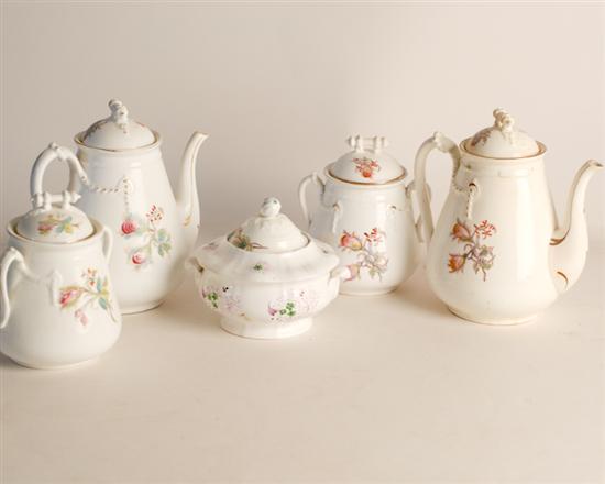 Appraisal: Five Pieces of th C English China two large tea