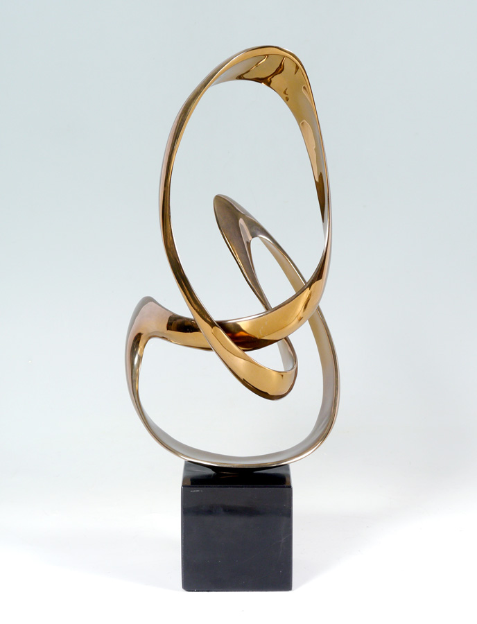 Appraisal: BENNETT Tom American - ''Passages in Time'' Bronze sculpture approx