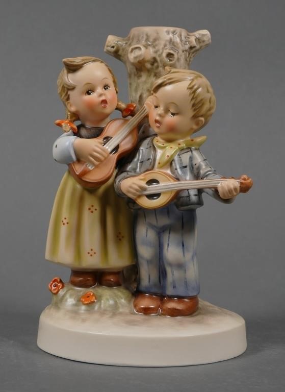 Appraisal: Hummel Happy Days candleholder This piece is a PFE possible