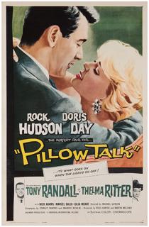 Appraisal: Pillow Talk Universal One sheet x Starring Rock Hudson and