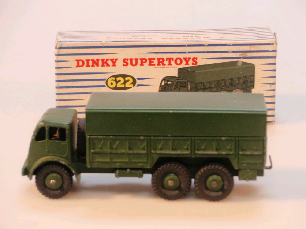 Appraisal: Dinky Super Toys tonne army truck boxed