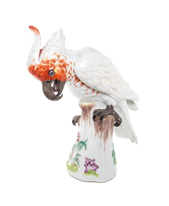 Appraisal: Sale Lot A German Porcelain Ornithological Figure th th century