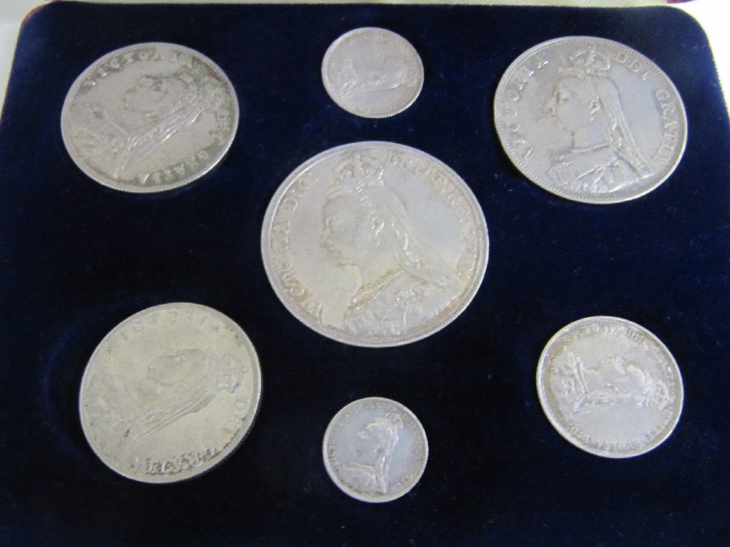 Appraisal: Cased Jubilee issue silver coin set