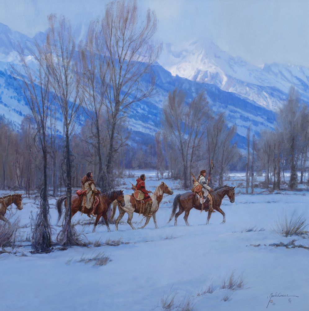 Appraisal: Martin Grelle b A Hard Journey Martin Grelle b A