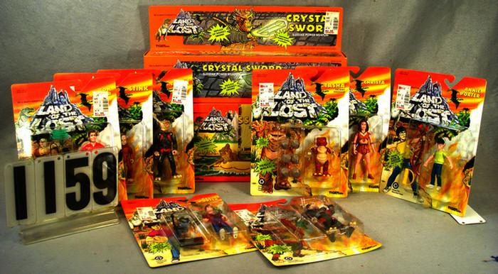 Appraisal: Lot of Land of the Lost crystal Sleestak sword small