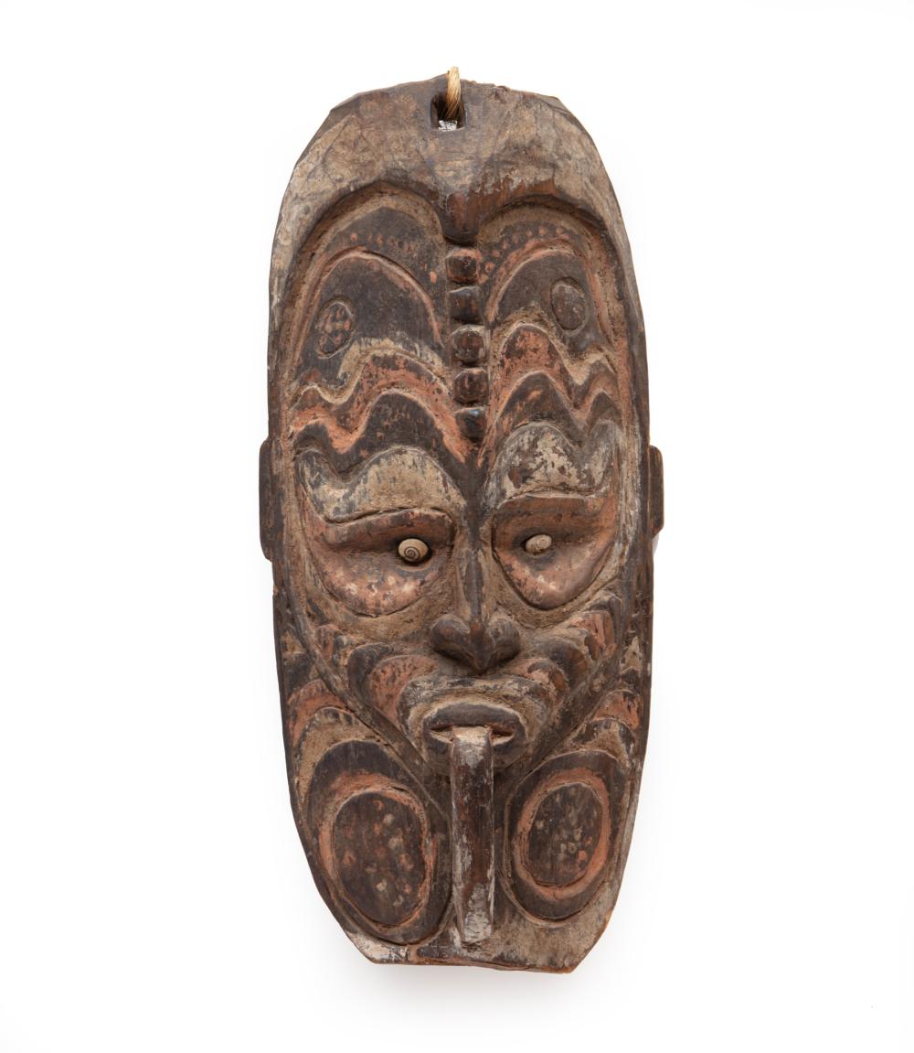 Appraisal: Oceanic Carved and Painted Wood Mask Sepik River Papua New