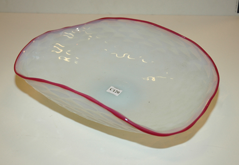 Appraisal: ITALIAN OPALESCENT GLASS BOWL