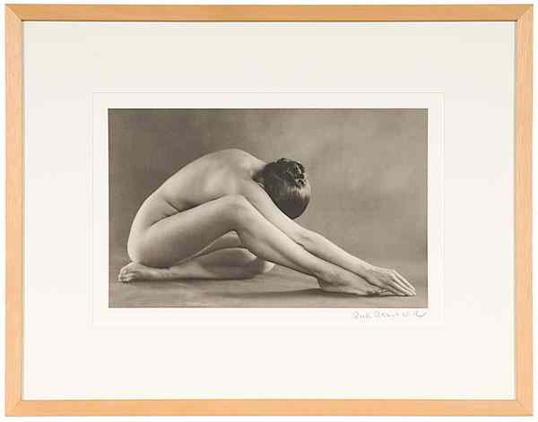 Appraisal: Ruth Bernhard German - Spanish Dancer Photograph titled Spanish Dancer