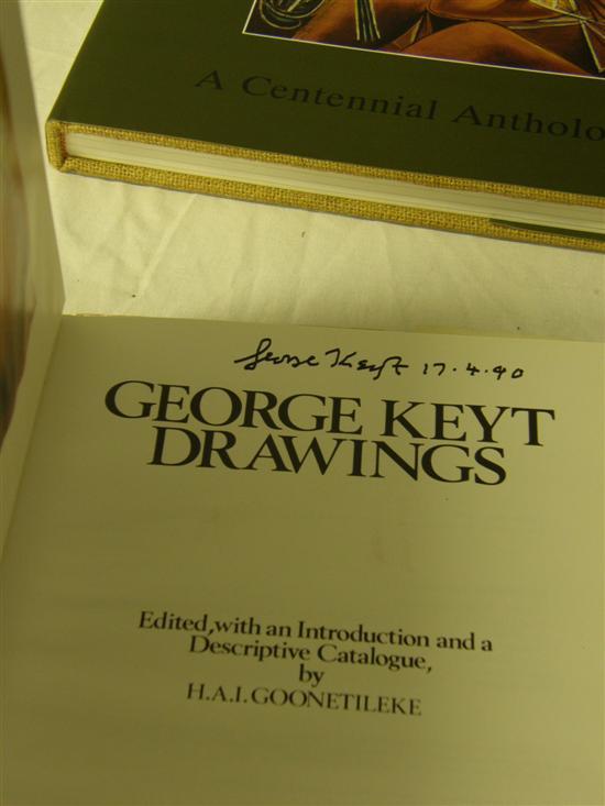 Appraisal: George Keyt Drawings by Haigoonetileke signed by the artist and