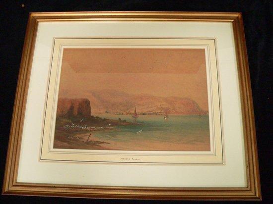 Appraisal: Edward Tucker South Devon Coastal Scene possibly Torquay signed and