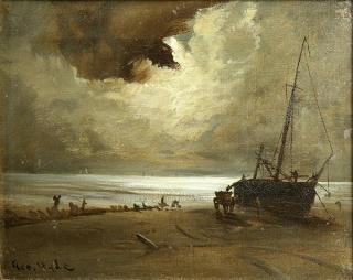 Appraisal: Painting George Hyde Pownall George Hyde Pownall Australian British -