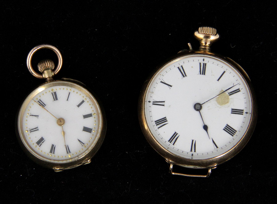 Appraisal: A lady's k fob watch and a Swiss k gold