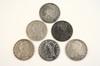 Appraisal: COINS - Lot of six capped bust half dollars