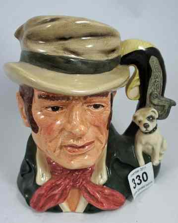 Appraisal: Royal Doulton Large Character Jug Bill Sykes D Limited Edition